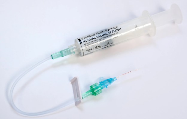 Prefilled Saline Flush Syringes